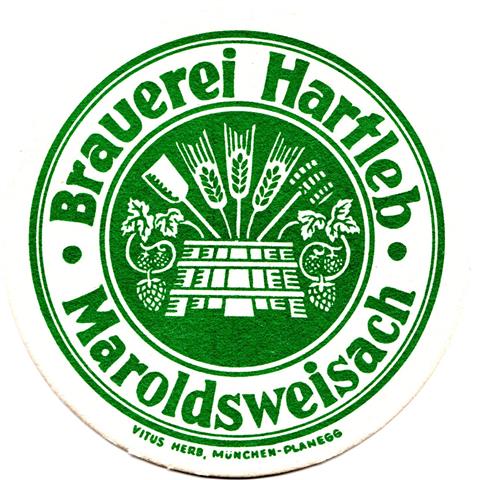 maroldsweisach has-by hartleb rund 1a (215-brauerei hartleb-grün)